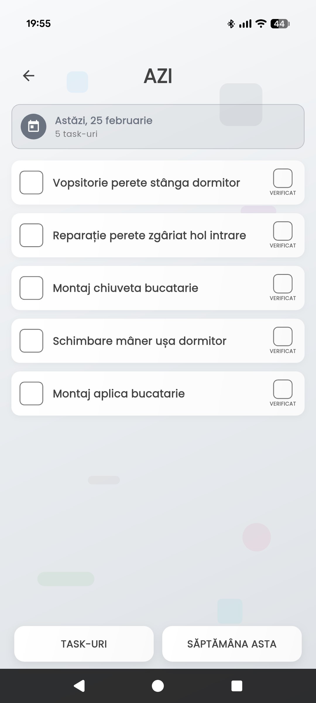Tamaro app screenshot